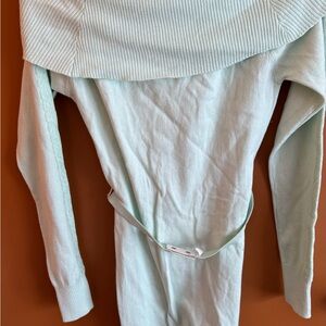 Candie's Mint Green Long Sleeve Dress